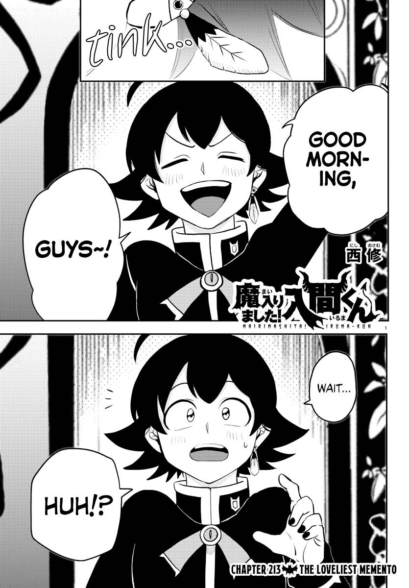 Welcome to Demon School! Iruma-kun, Chapter 213 image 01